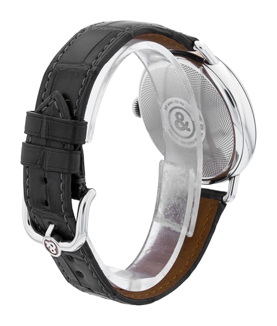 Bell and Ross Vintage WW1 BRWW1-ME-AG-SI/SCR Image 3